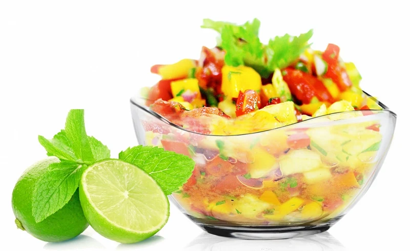 PLATINUX Obstschale aus Glas 1,7L Glasschale Salatschüssel