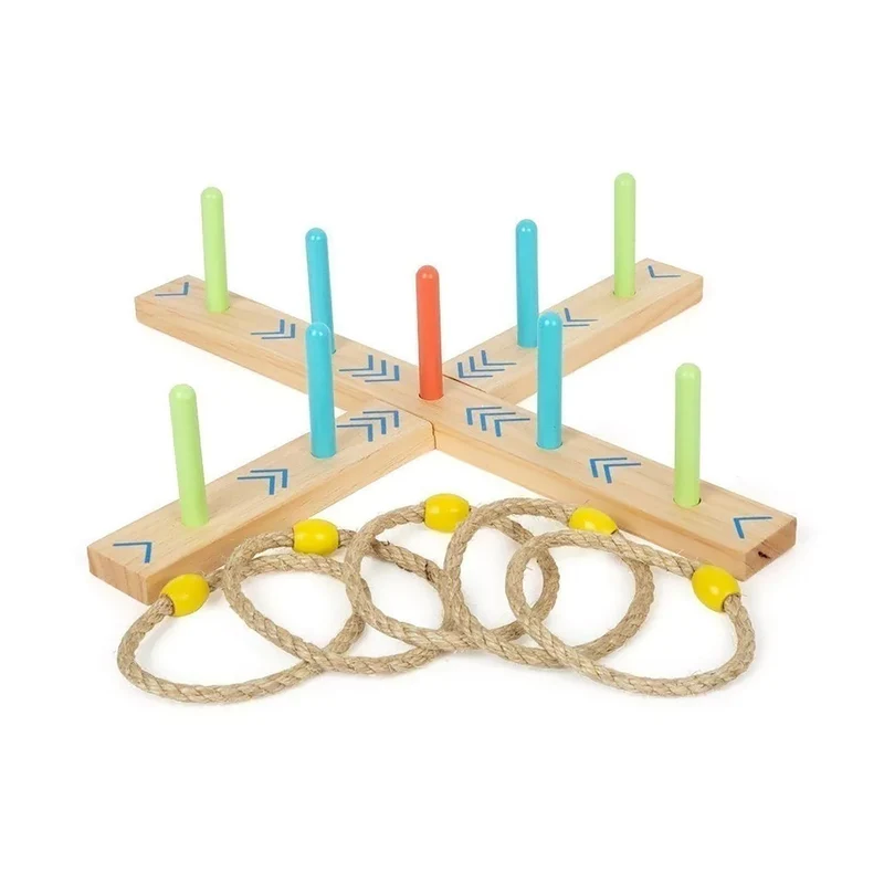 Ringwurfspiel für Kinder aus Holz
