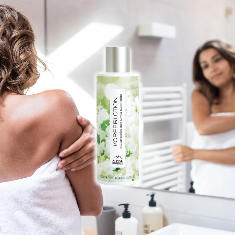 Körperlotion 200 ml in verschiedenen Duftnoten 'Alpine Organics' - gefertigt in Österreich