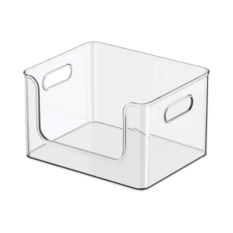So Clever Transparente Aufbewahrungsbox Medium Frontöffnung Classic Clear