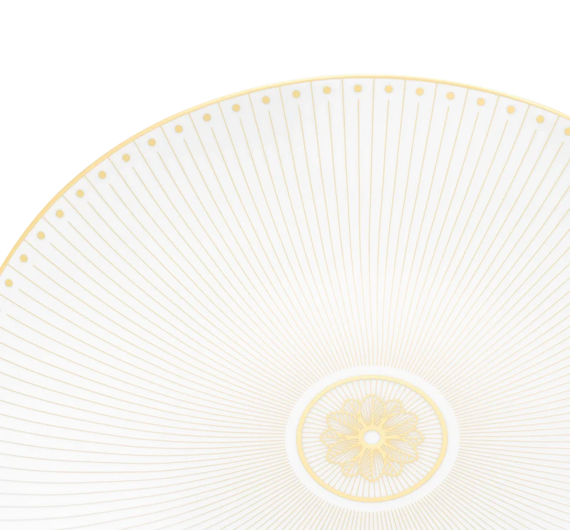Christofle Malmaison Impériale Oro Piatto Dessert