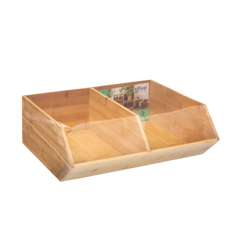 Aufbewahrungsbox aus Bambus 35x31x12,5 cm Five®