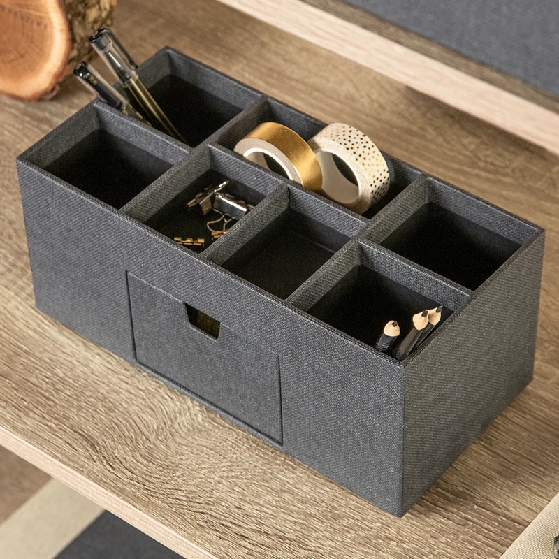 Schreibtisch-Organizer mit Schublade Bigso Box of Sweden