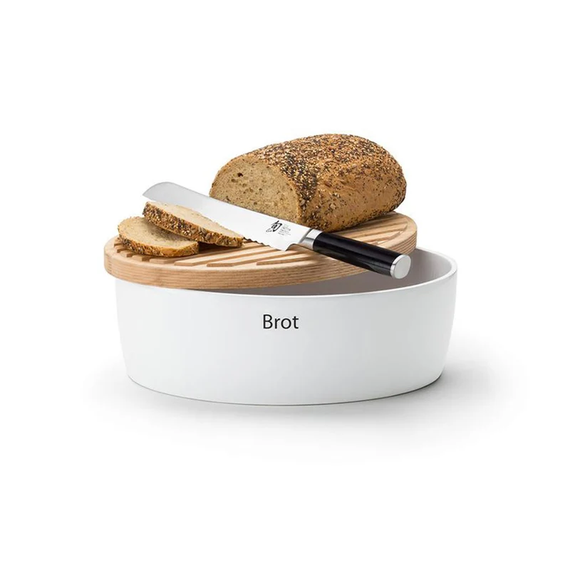 Keramik Brottopf mit Holzdeckel – Frische, die schmeckt!