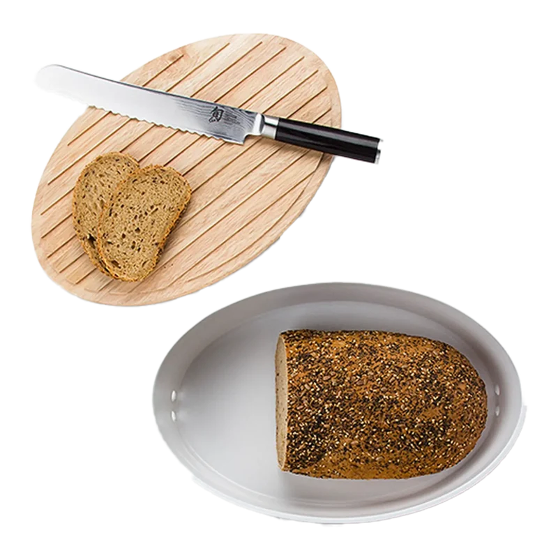 Keramik Brottopf mit Holzdeckel – Frische, die schmeckt!