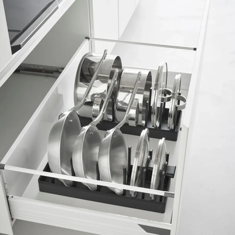 Deckel- und Topfhalter verstellbar Yamazaki