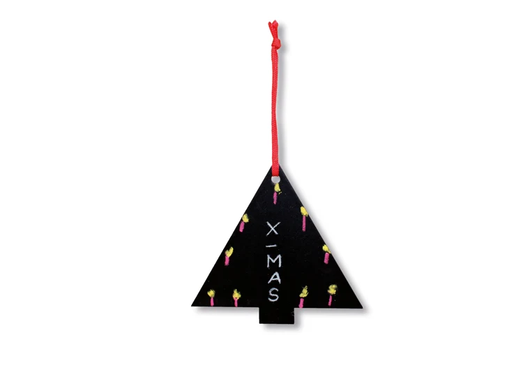 Einzigartiger Weihnachtsbaumschmuck