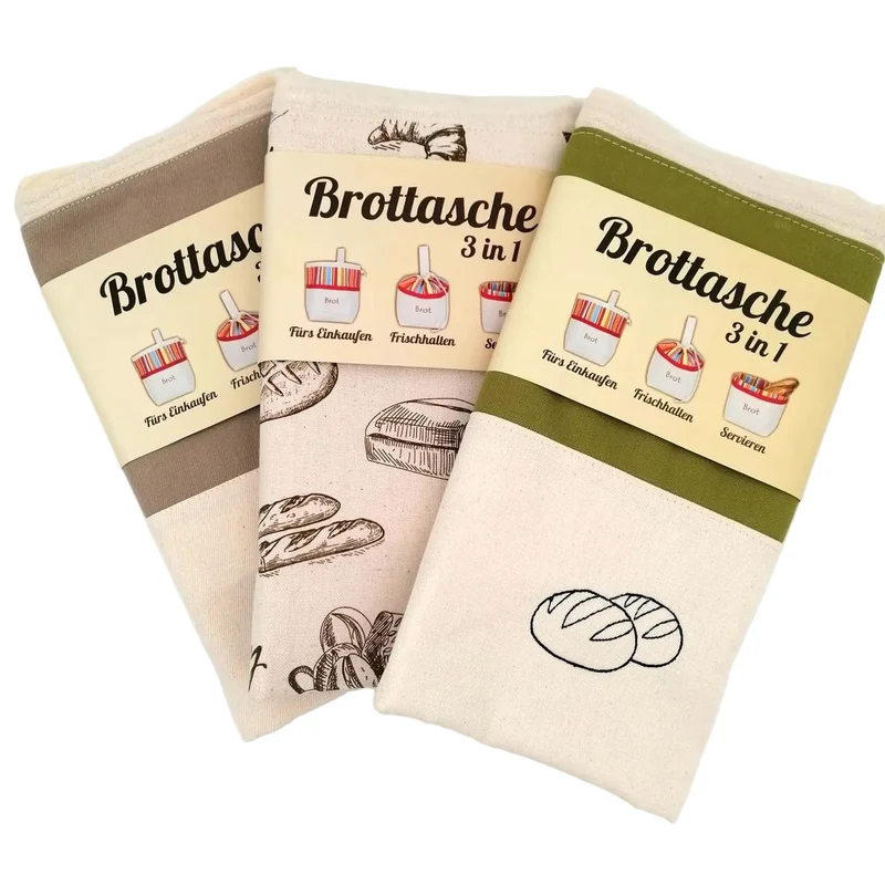 Brottasche 3 in 1 hellgrün