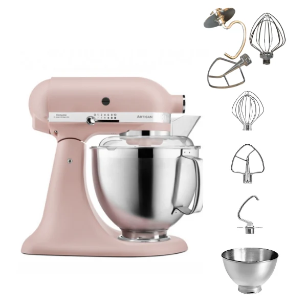 KitchenAid 4,8 L 5KSM185 Artisan Küchenmaschine Tschimmlover TschimmWhip,TschimmHook,TschimmBeat