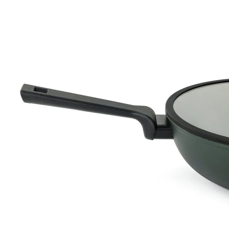 Sambonet Titan Pro Green Padella Alta un Manico in Alluminio