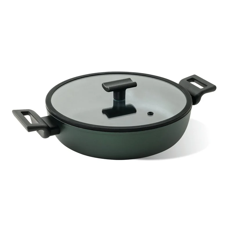 Sambonet Titan Pro Green Tegame due Maniglie in Alluminio
