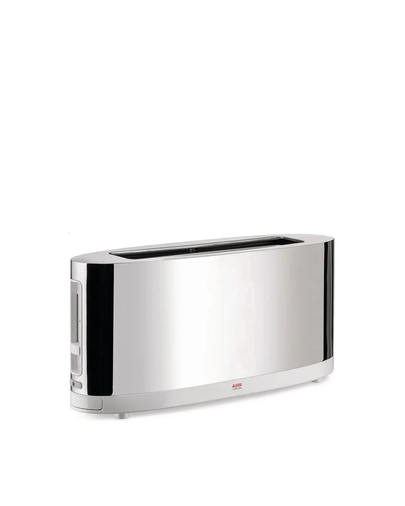 Alessi Tostapane con griglie Scaldabrioche, Bianco