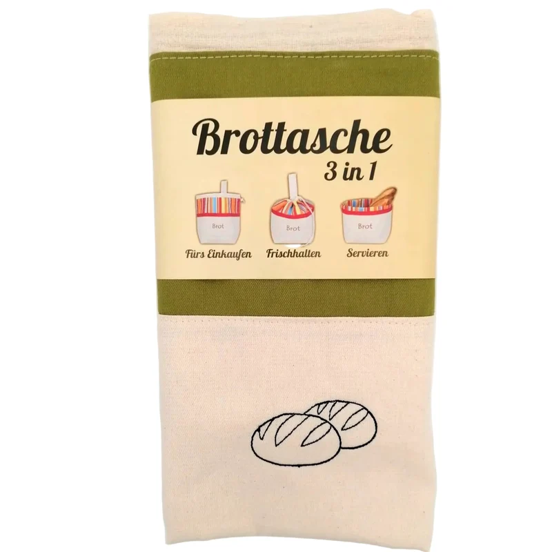 Brottasche 3 in 1 hellgrün
