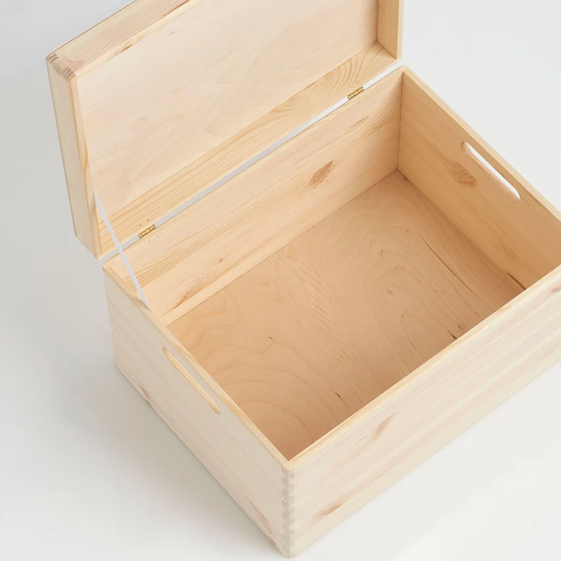 Holzkiste mit Deckel 40x30x23 cm Zeller