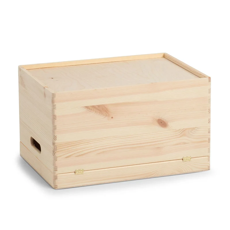 Holzkiste mit Deckel 40x30x23 cm Zeller