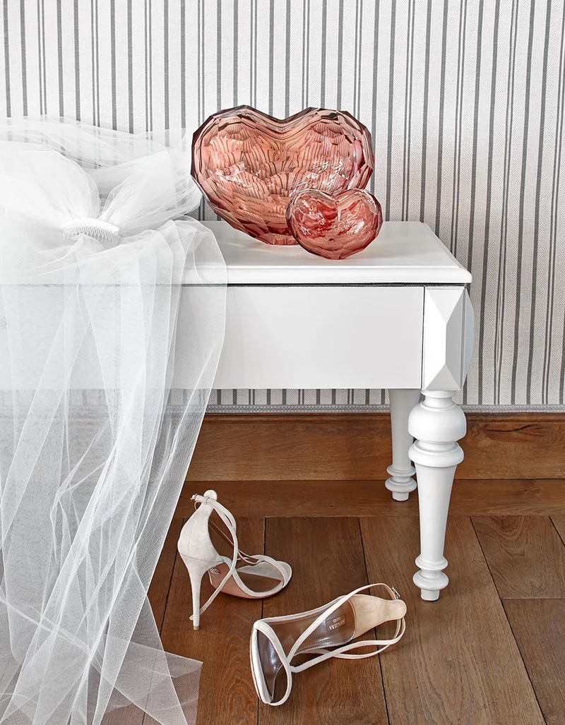 Moser Vaso Cuore 20 cm