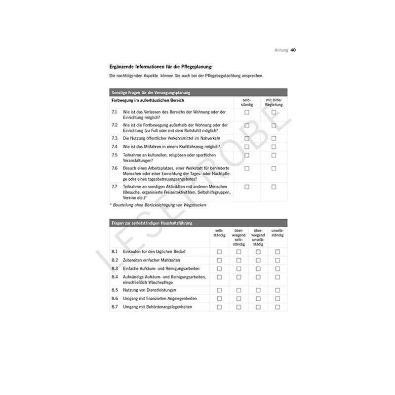 Pflege und Vorsorge – geregelt!