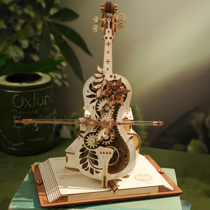 3D Holzpuzzle - Magic Cello