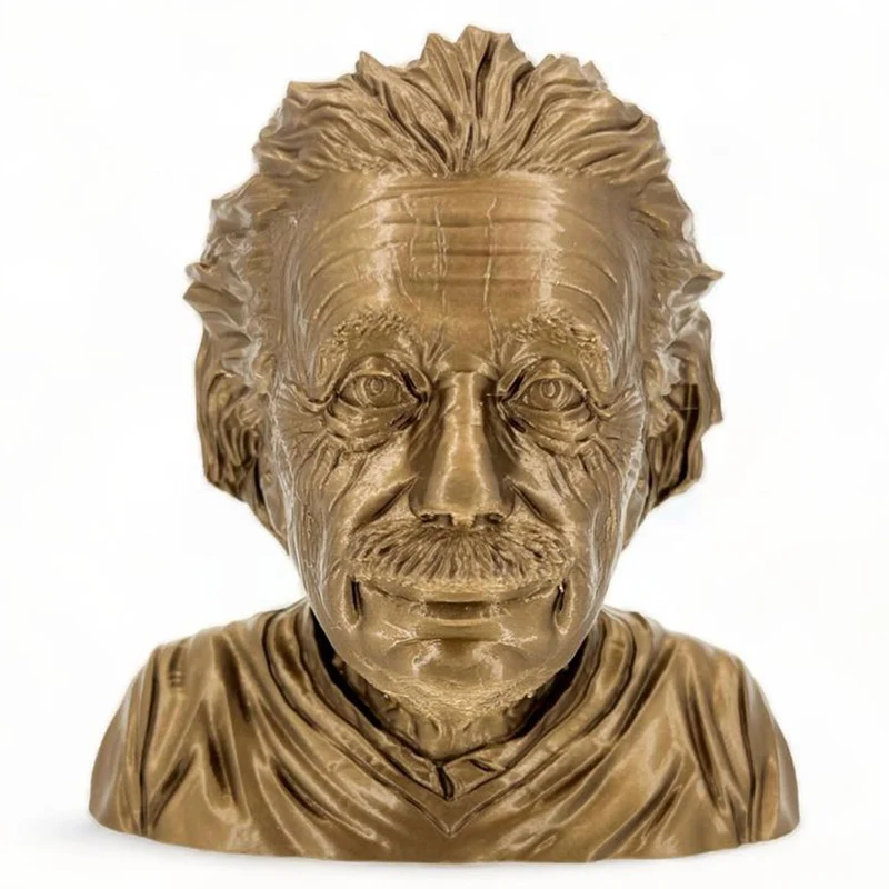 Albert Einstein 3D Druck groß