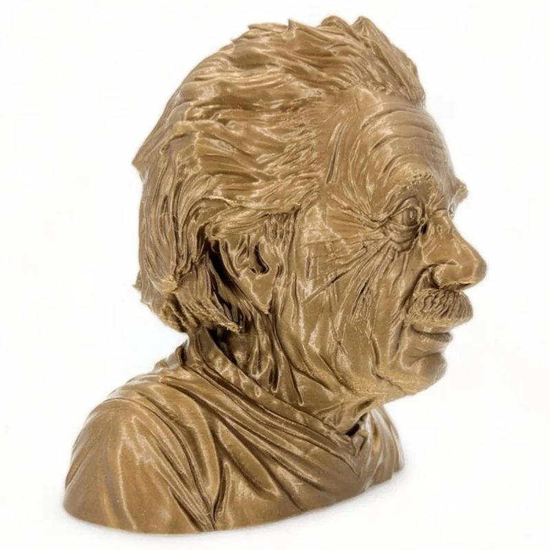 Albert Einstein Figur 3D Druck klein