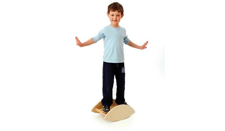 Rocky Rocker | Bewegungs- und Spielgerät | ab 3 Jahren | lackiertes Birkensperrholz | 28,5 x 42 x 17 cm | Made in Germany