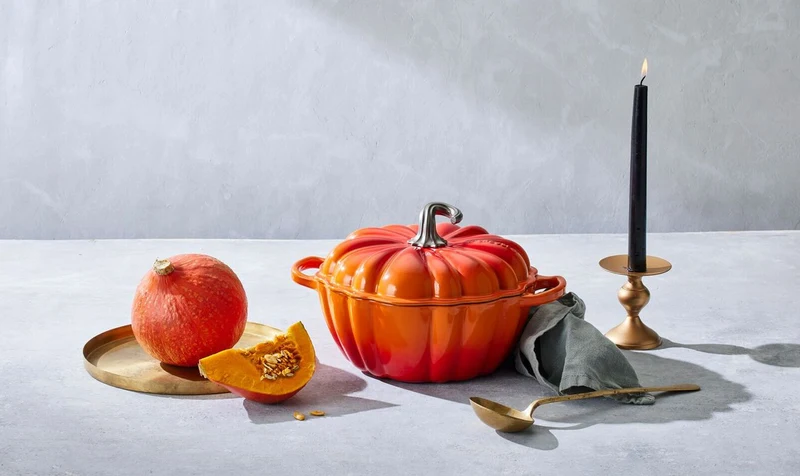 Le Creuset Cocotte Zucca in Ghisa Vetrificata 24 cm