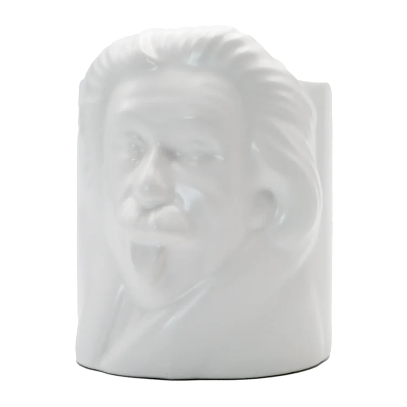 Albert Einstein Stifthalter – Keramik, Schreibtisch Deko
