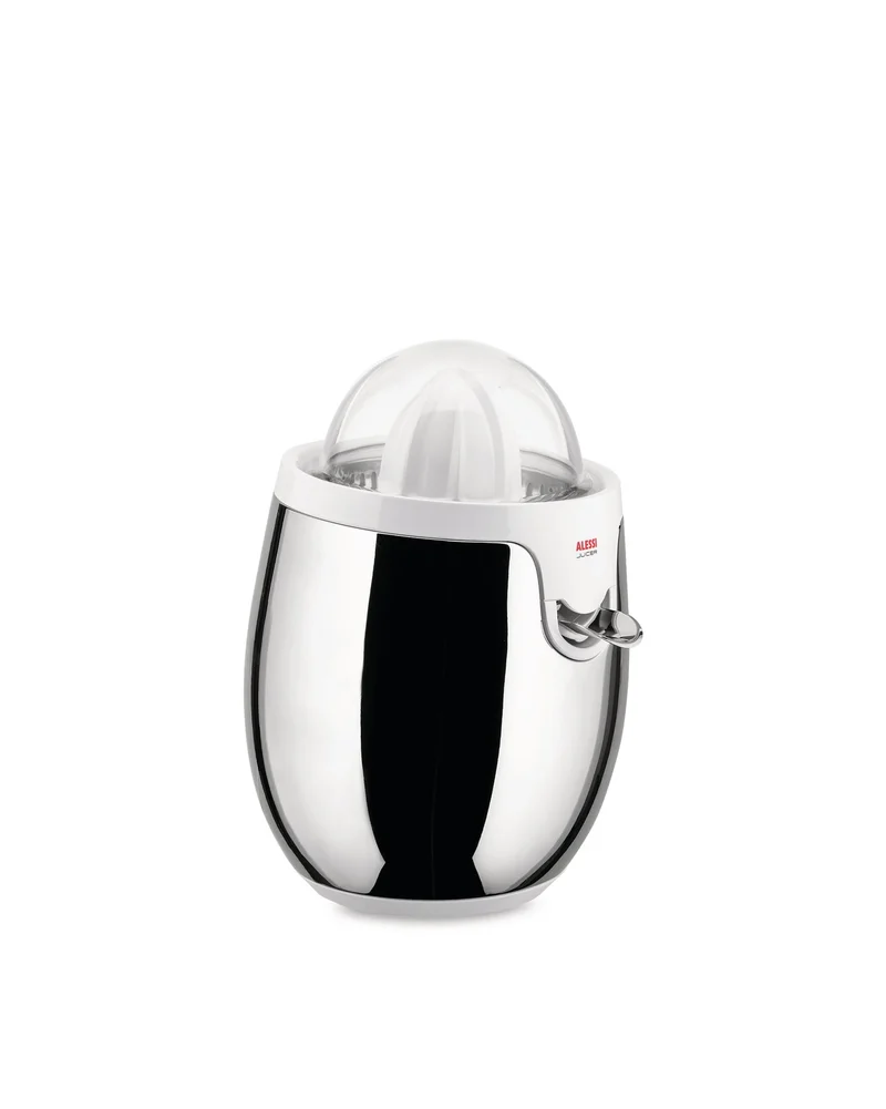 Alessi Spremiagrumi Elettrico in Acciaio e Resina Termoplastica