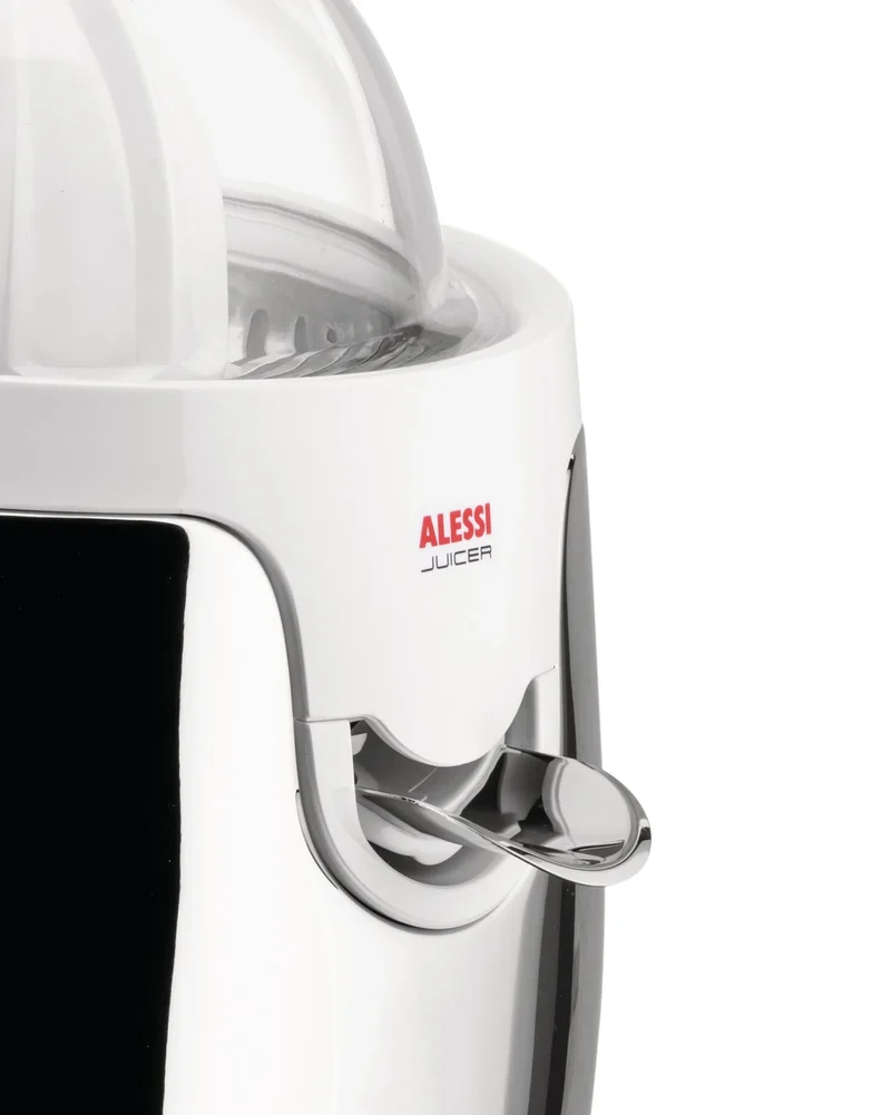 Alessi Spremiagrumi Elettrico in Acciaio e Resina Termoplastica