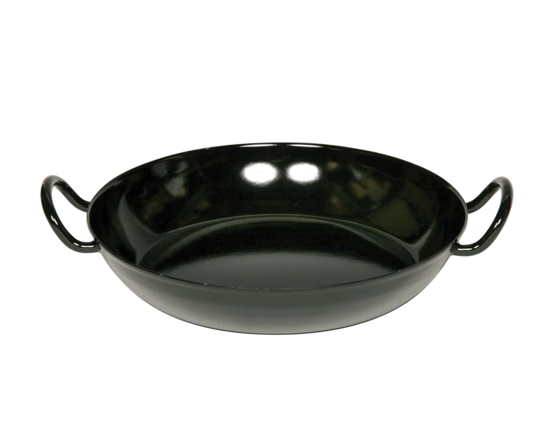 Schlemmerpfanne 16cm Schwarz Emaille