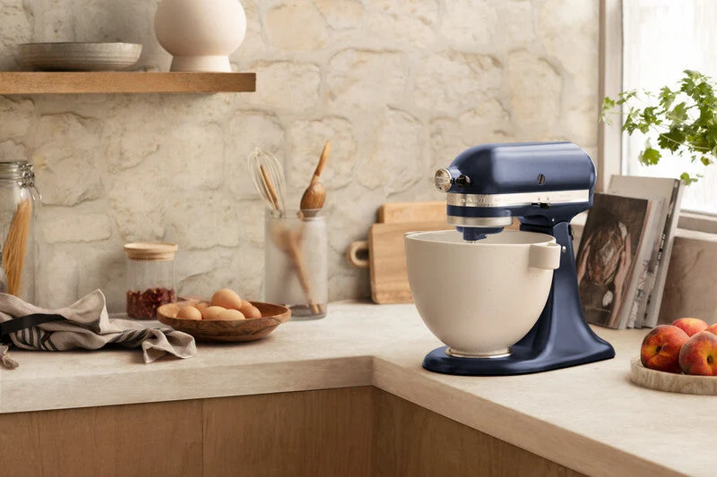 KitchenAid 4,8 L 5KSM175 Artisan Küchenmaschine Icelover mit Eiszubereiter
