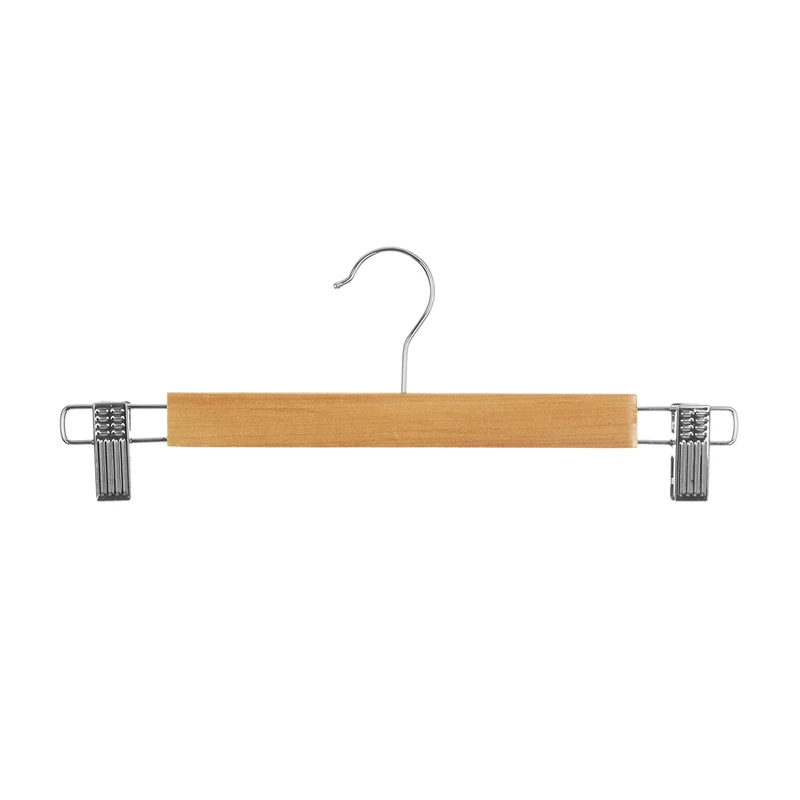 Holzkleiderbügel mit Clips 3 Stück Five®