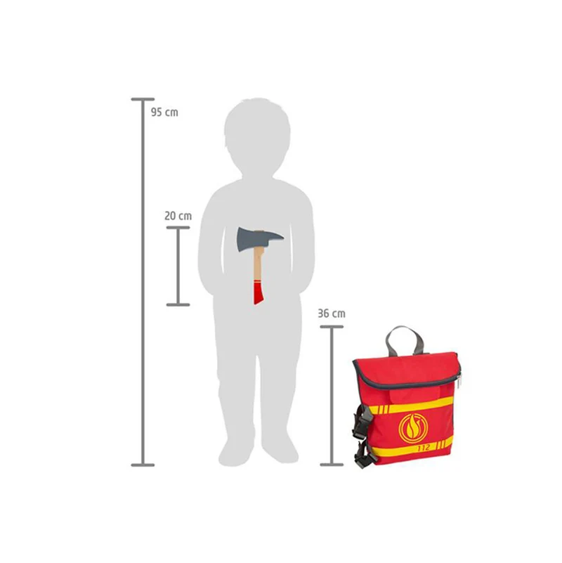 Feuerwehrrucksack für Kinder