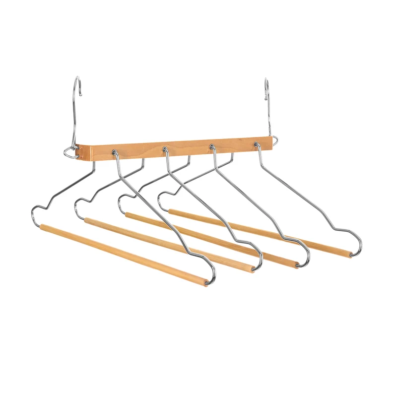Hemden- oder Hosenbügel aus Holz Five®
