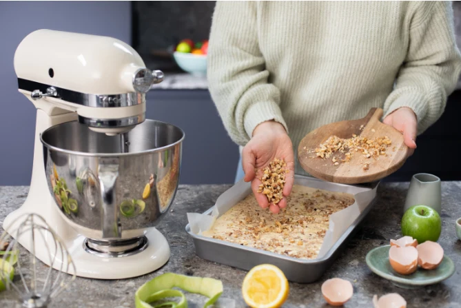 KitchenAid 4,8 L 5KSM185 Artisan Küchenmaschine Pastalover 3er Nudelwalzenset