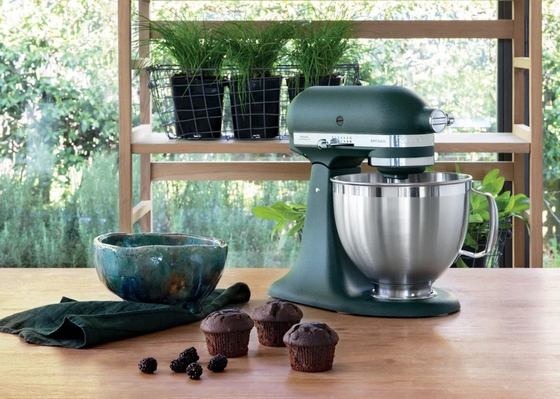 KitchenAid 4,8 L 5KSM185 Artisan Küchenmaschine Icelover Eiszubereiter 5KSMICM