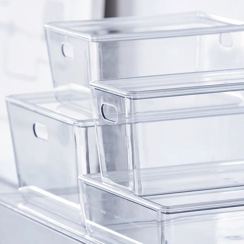 Transparenter Behälter mit Deckel 5 Liter Ezystorage