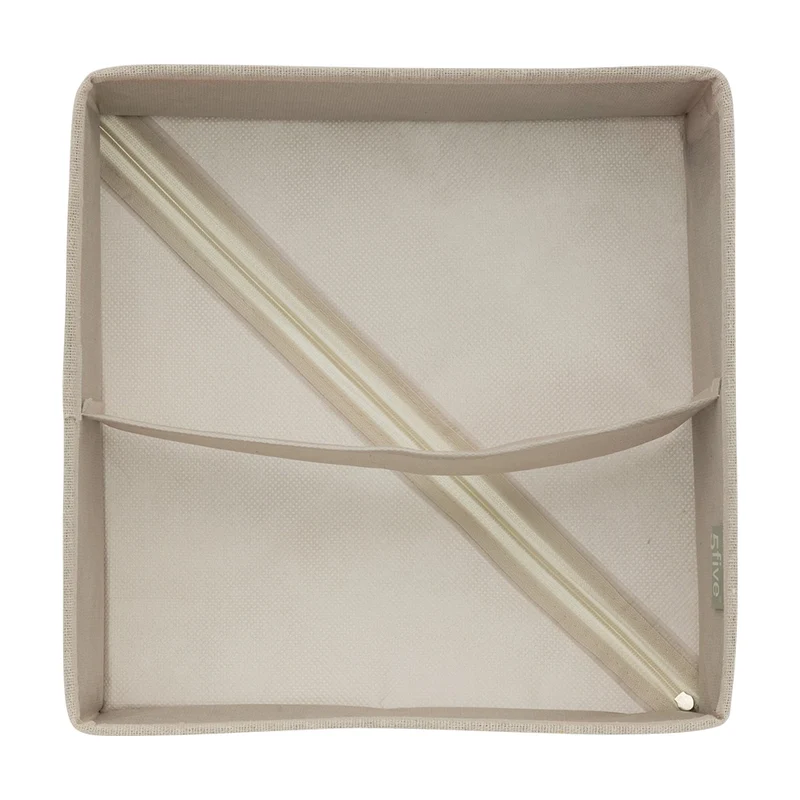 Schubladenkorb Kleiderschrank-Organizer mit 2 Fächern Five® - Dressy+