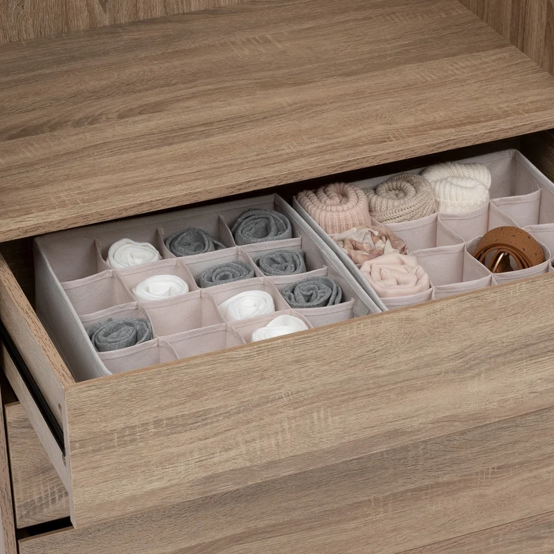 Kommodenkorb Kleiderschrank Organizer 16-seitig Five® - Dressy+