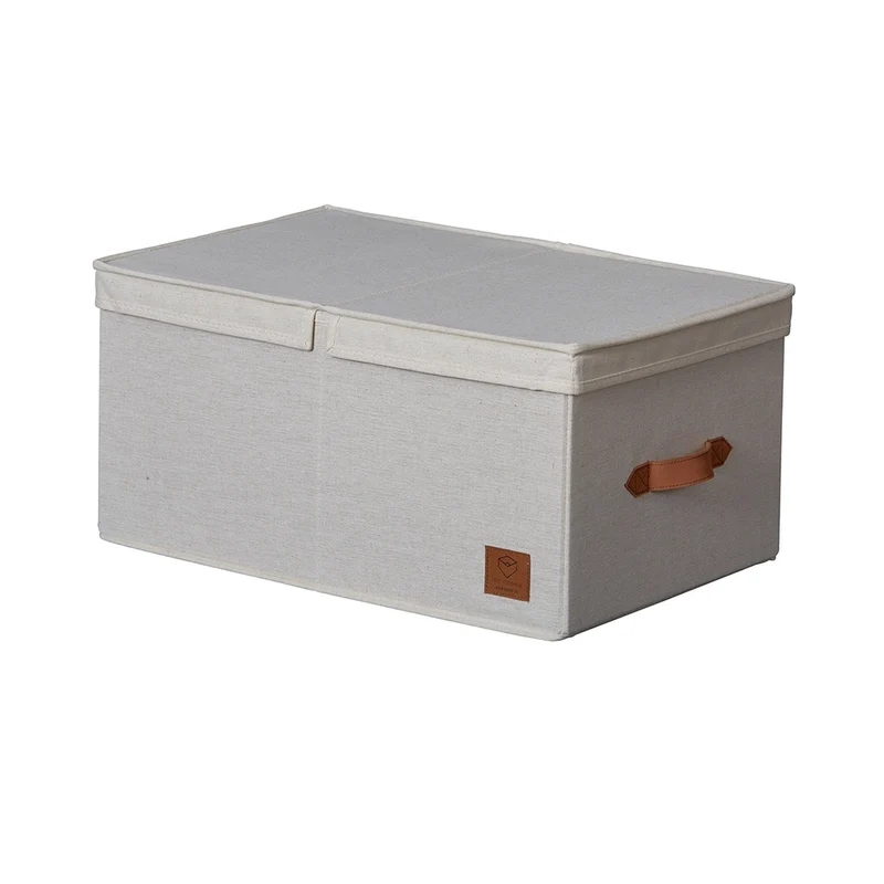 Aufbewahrungsbox beige Kleiderschrank groß Store It