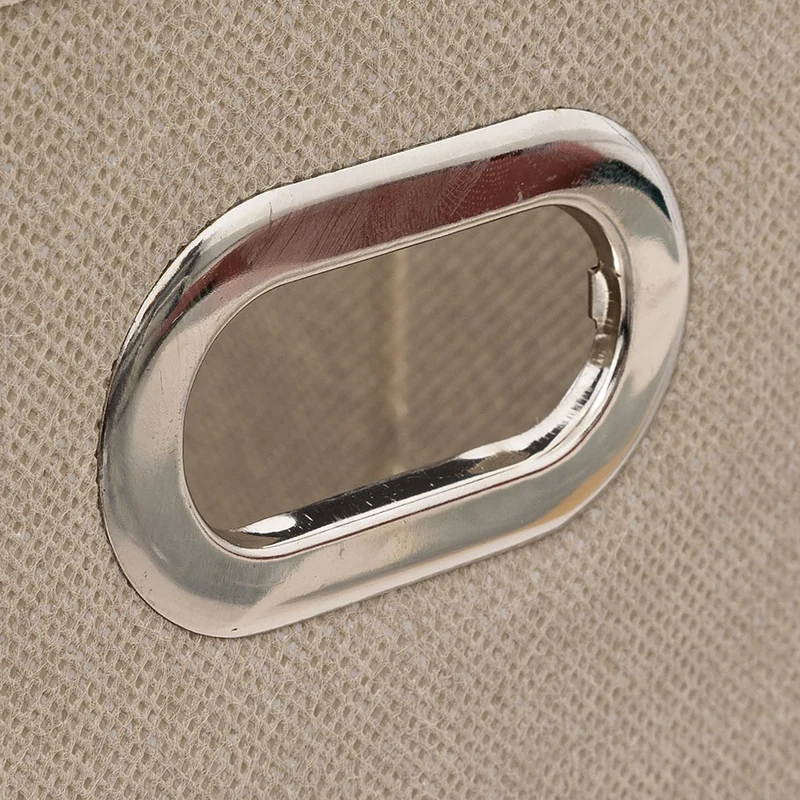 Aufbewahrungskorb Leinen beige mittel Five®