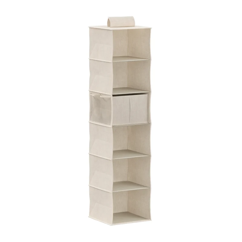Kleiderschrank-Hängeorganisation mit 6 Fächern Five® - Dressy+