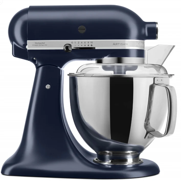 KitchenAid 4,8 L 5KSM175 Artisan Küchenmaschine Meatlover mit Ganzmetall- Fleischwolf