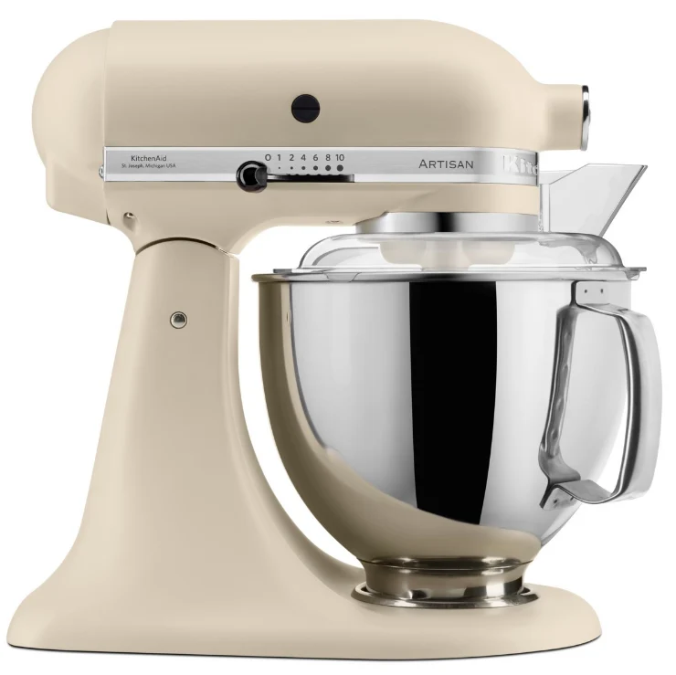 KitchenAid 4,8 L 5KSM175 Artisan Küchenmaschine Meatlover mit Ganzmetall- Fleischwolf