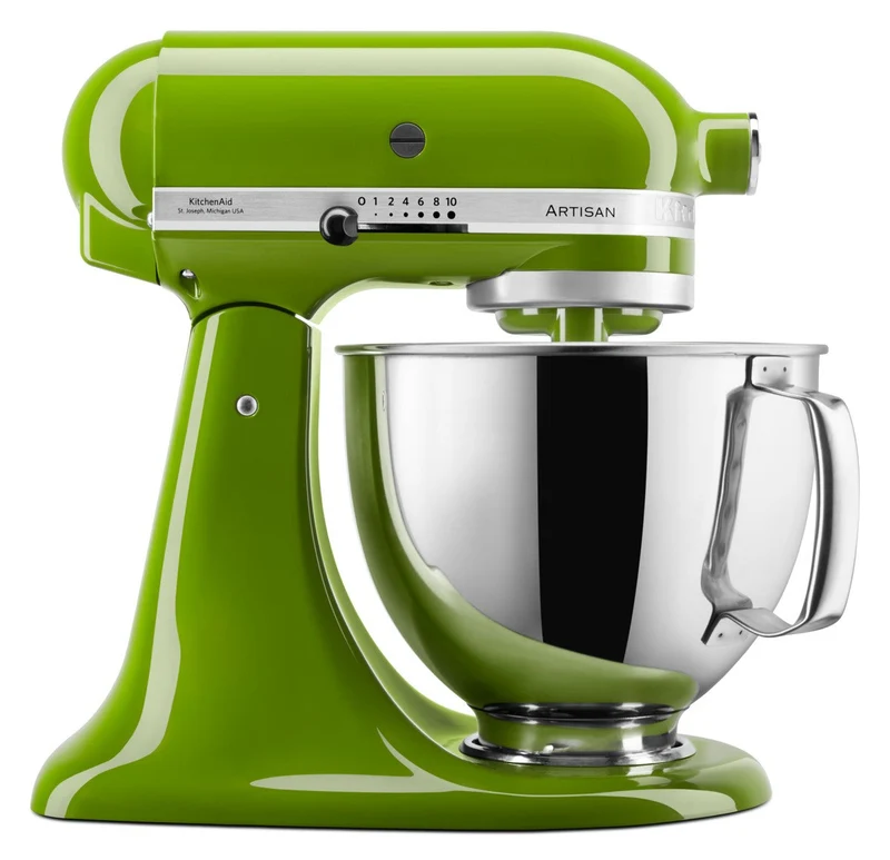 KitchenAid 4,8 L 5KSM175 Artisan Küchenmaschine Cookielover mit Fleischwolf+Spritzgebäckvorsatz