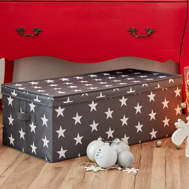 Weihnachtskugeln Aufbewahrungsbox Sterne 30 Kugeln Store It