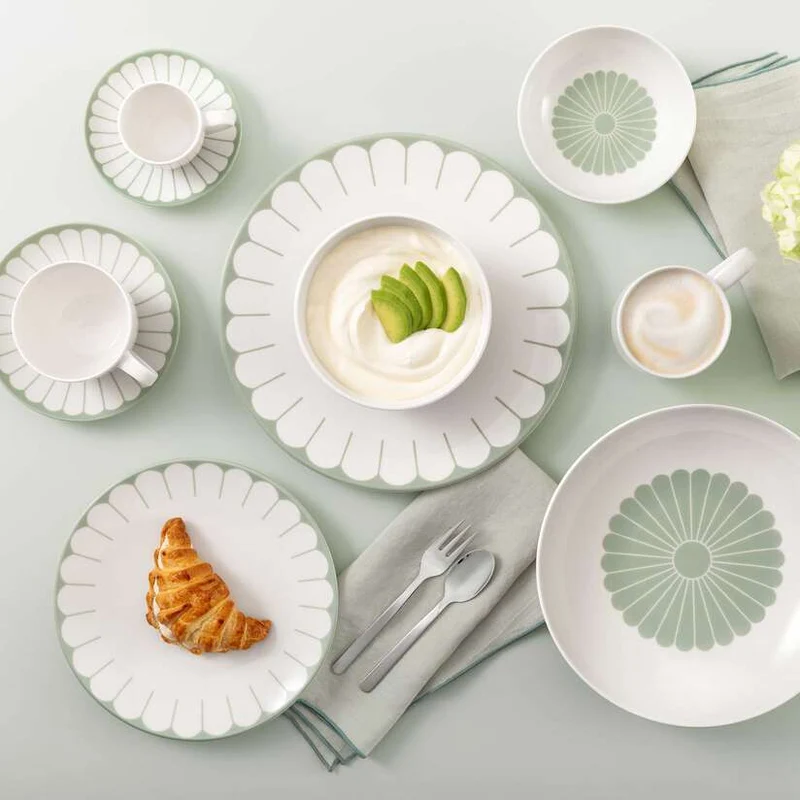 Villeroy & Boch Fleur Set 6 Piattini per tazzina Caffè
