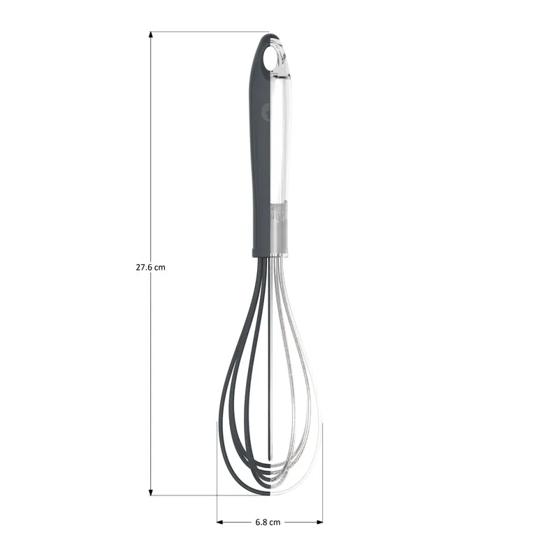 Schneebesen L türkis 28 cm