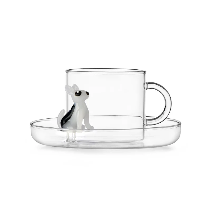 Ichendorf Dogs Set 6 Tazze Thè con Piattino