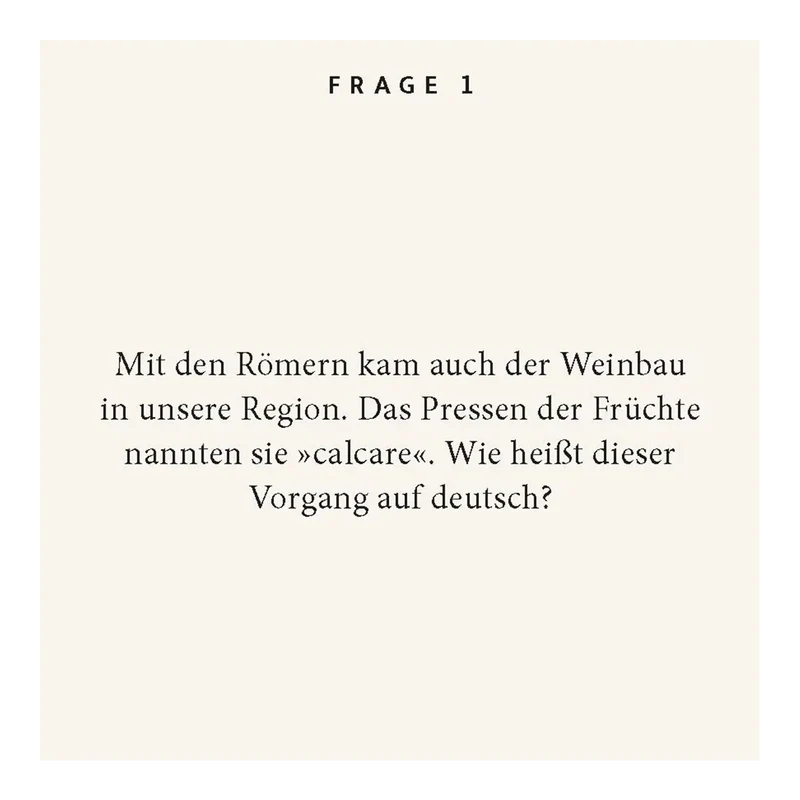 Wein Quiz